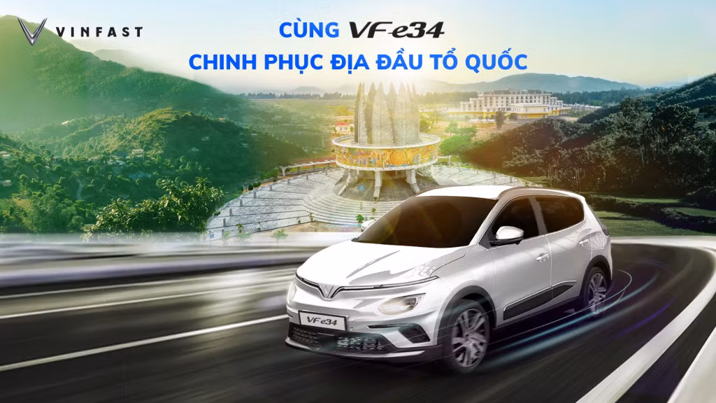 VF e34 chinh phục địa đầu Tổ quốc.