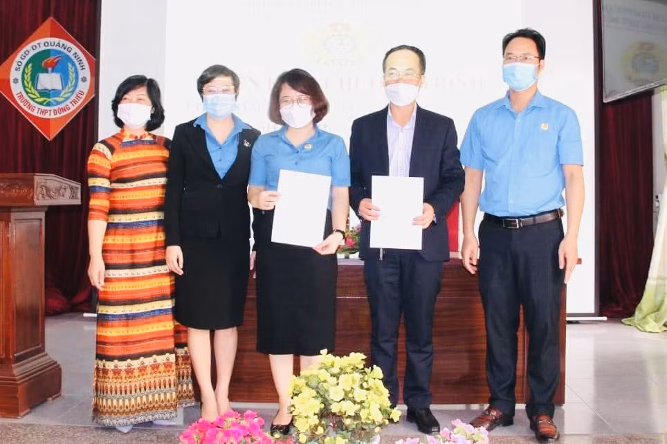Trường THPT Đông Triều là một trong 2 đơn vị phát động điểm của ngành Giáo dục Quảng Ninh