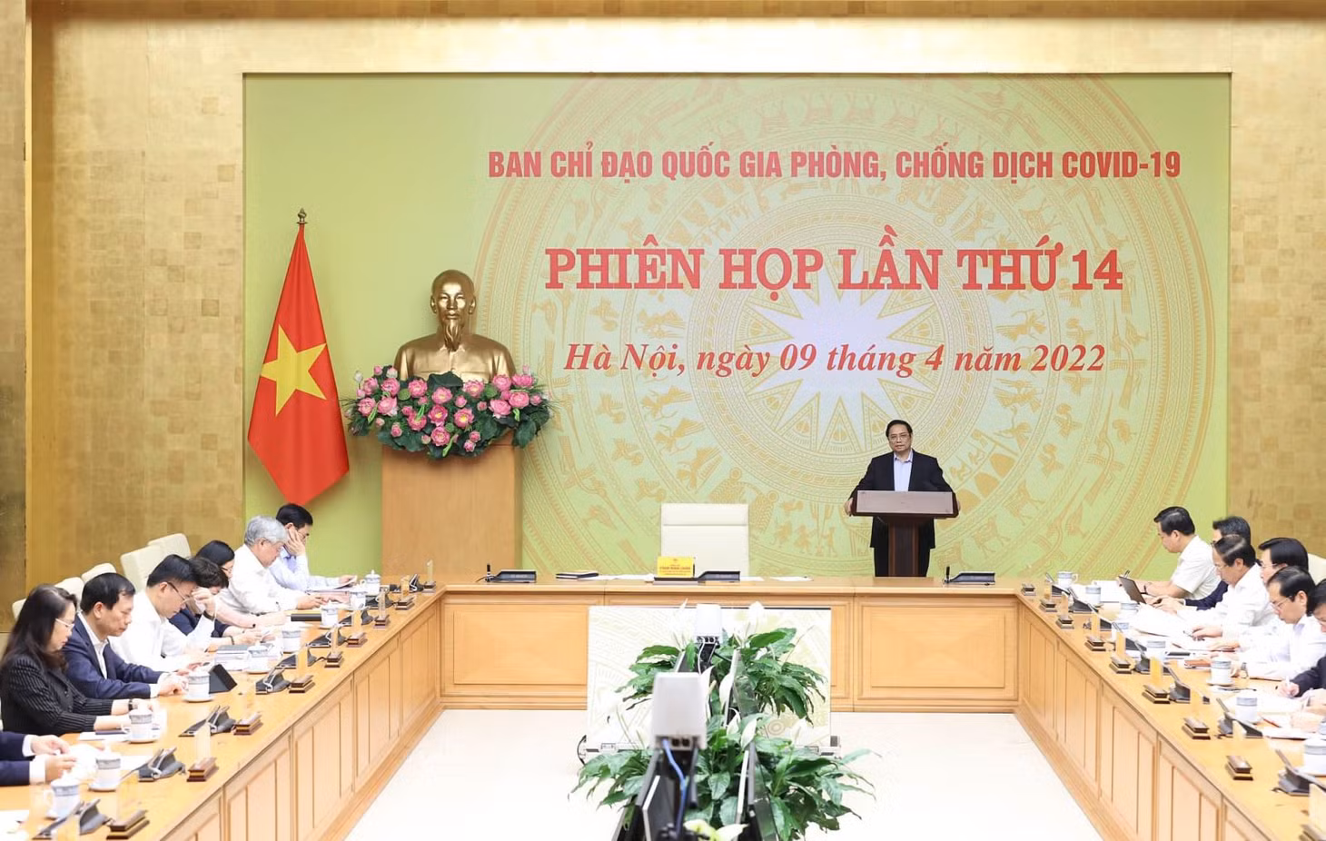 Thủ tướng Chính phủ Phạm Minh Chính phát biểu khai mạc Hội nghị. Ảnh: Dương Giang/TTXVN