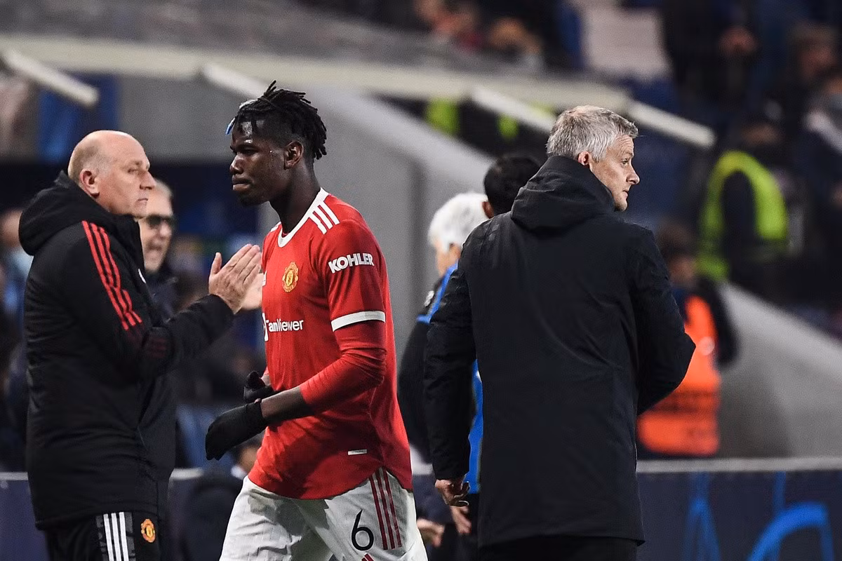 Pogba trên đường rời Man Utd sau mùa giải này.