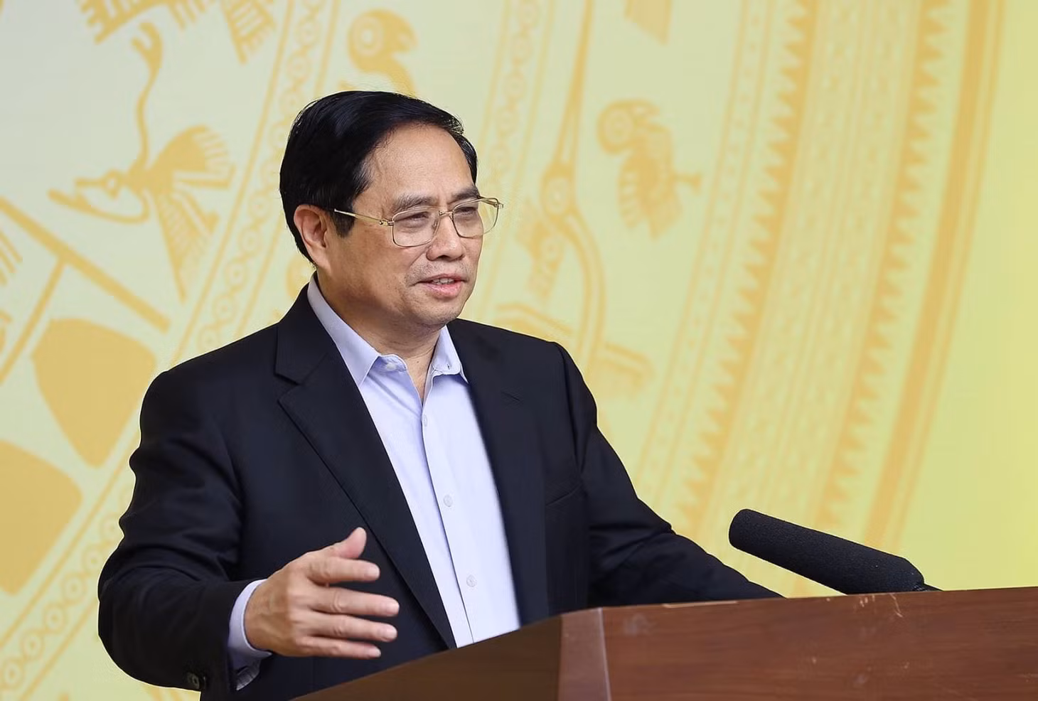 Thủ tướng Chính phủ Phạm Minh Chính phát biểu khai mạc Hội nghị. Ảnh: Dương Giang/TTXVN