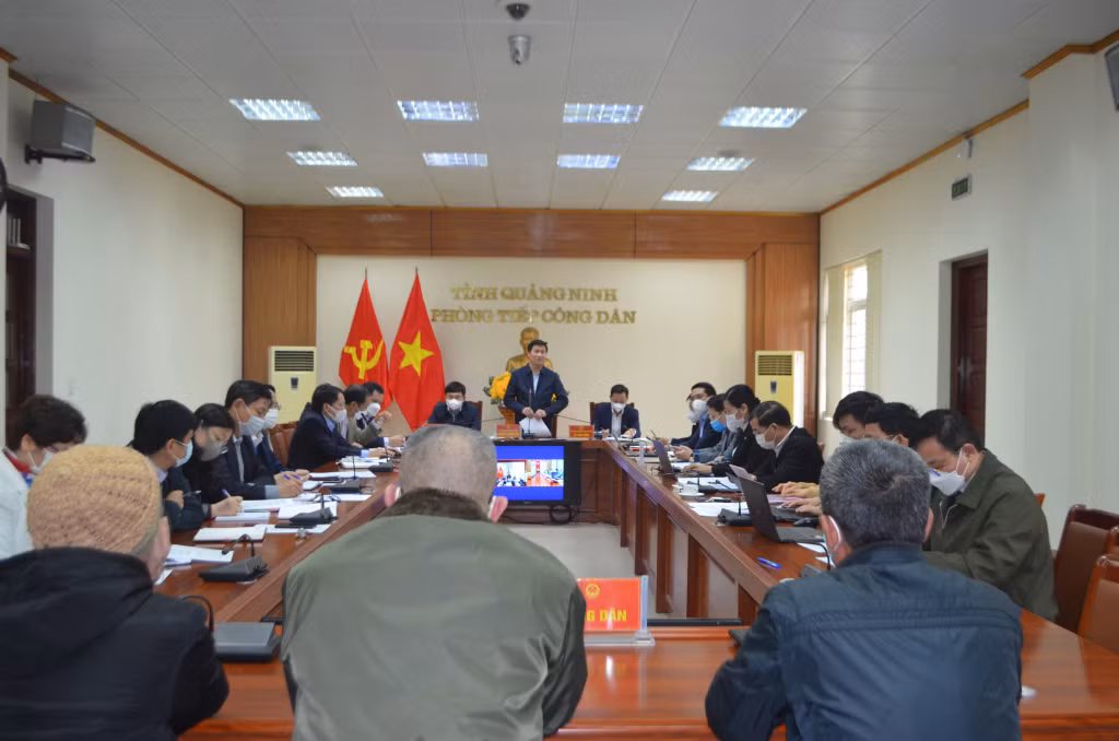 UBND tỉnh tiếp công dân định kỳ tháng 2/2022.