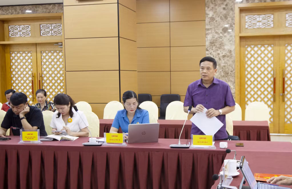 Lãnh đạo Ban Tổ chức Tỉnh ủy thông tin về công tác thi tuyển công chức khối Đảng, Đoàn thể năm 2024