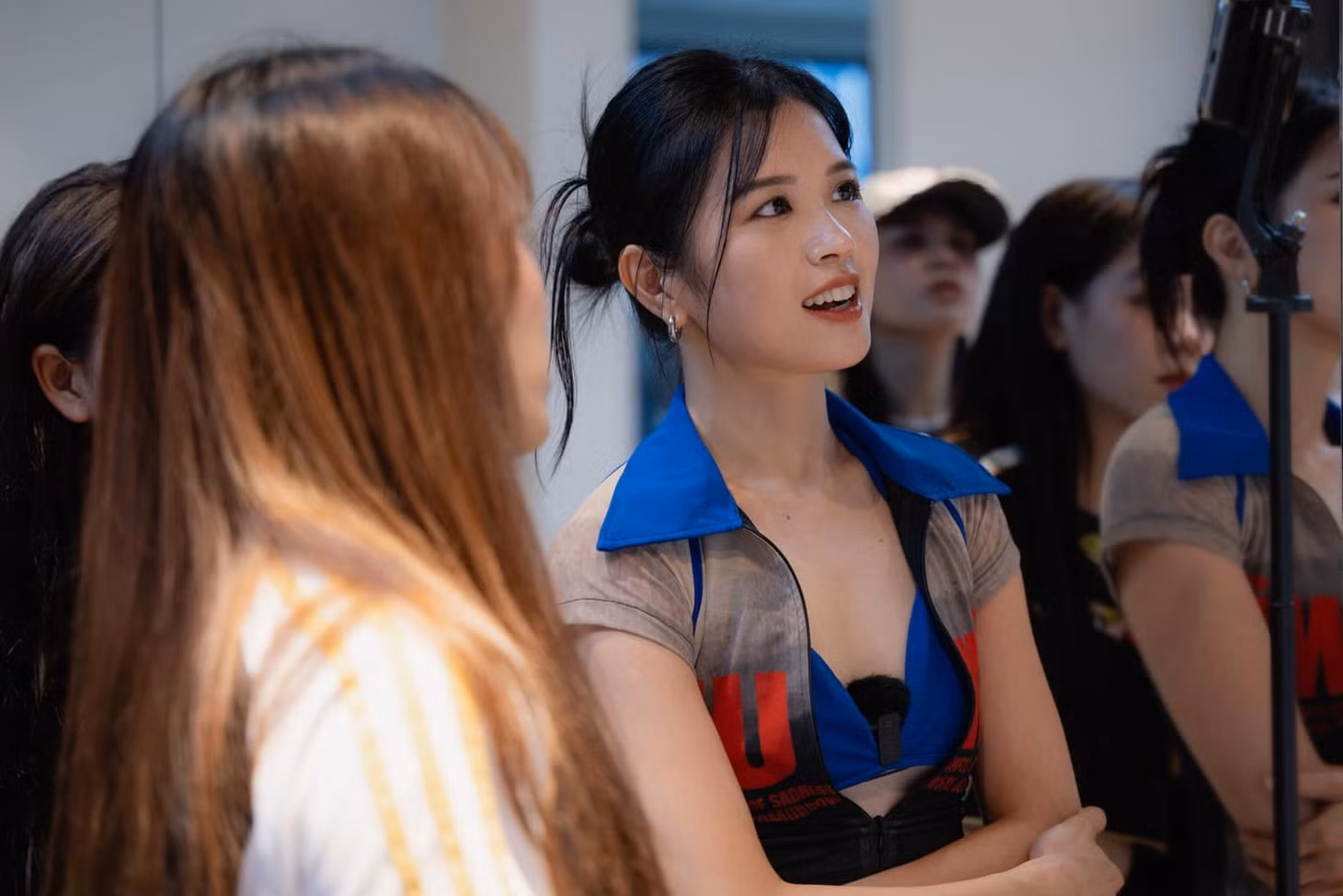 Suni Hạ Linh có khởi đầu khả quan nhưng dần tụt hạng ở Đạp gió 2024. Ảnh: FBNV.