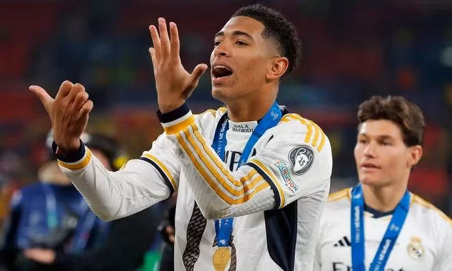 Bellingham cùng với Marcel Sabitzer có 5 đường kiến tạo thành bàn ở Champions League mùa này.