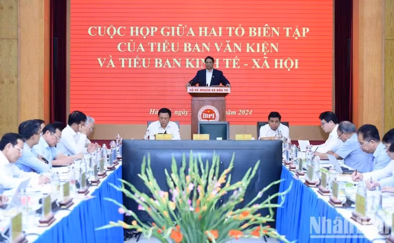 Quang cảnh cuộc họp. (Ảnh: Trần Hải)