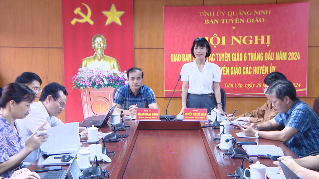 Lãnh đạo Ban Tuyên giáo Tỉnh ủy thống nhất một số nhiệm vụ trọng tâm 6 tháng cuối năm
