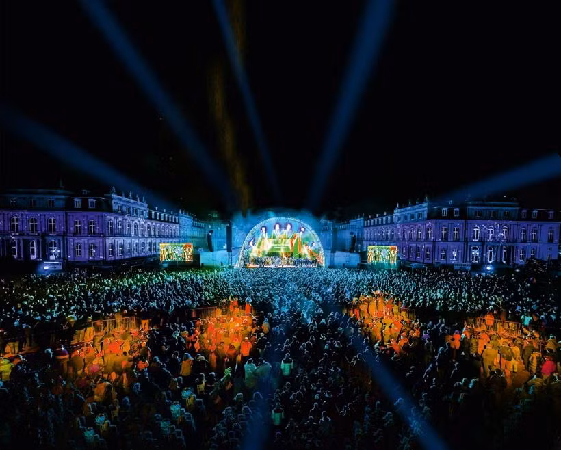 Quảng trường Schlossplatz. (Nguồn: UEFA)