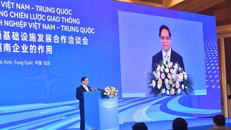 Thủ tướng Phạm Minh Chính phát biểu ý kiến tại Hội nghị.