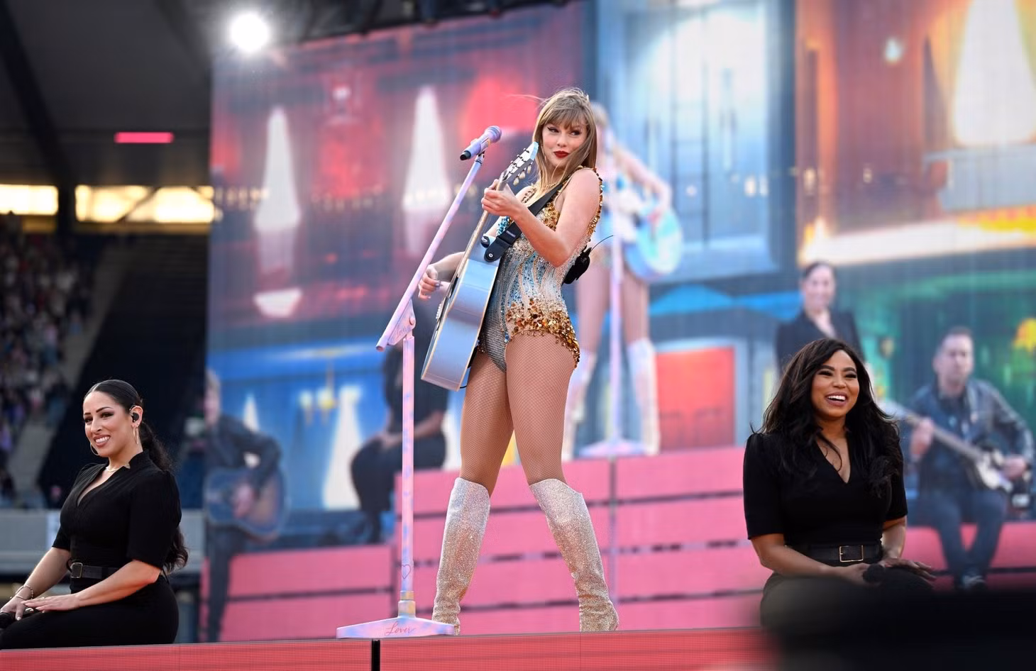 Taylor Swift vừa hoàn thành 3 đêm diễn cháy vé ở Edinburgh. Ảnh: Getty Images.