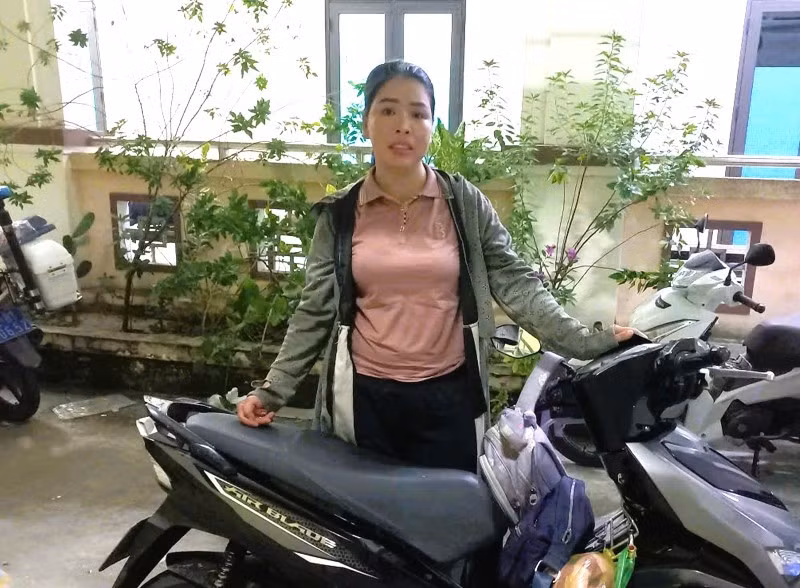 Đối tượng trộm cắp Nguyễn Thị Thuận bị Công an Đà Nẵng bắt gọn sau vài giờ gây án. Ảnh: Công an cung cấp