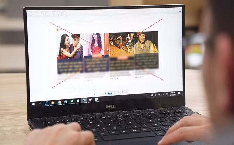 Video có nội dung xấu, quảng cáo sai sự thật xuất hiện trên các nền tảng mạng xã hội sẽ bị xử lý nghiêm. Ảnh: Trần Tuấn