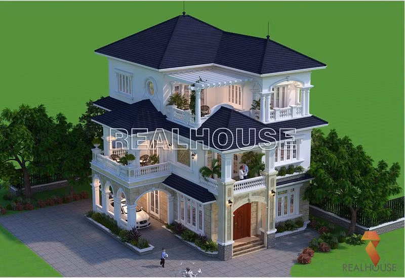 Thiết kế nhà đẹp Real House kết hợp thẩm mỹ, công năng và phong thủy ảnh 5 Thiết kế nhà đẹp Real House kết hợp thẩm mỹ, công năng và phong thủy ảnh 5