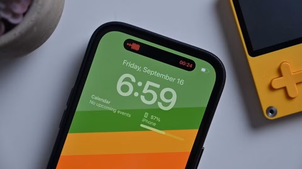 Kích thước của Dynamic Island dự kiến sẽ có thay đổi lớn trên iPhone 17. Ảnh: AppleInsider.