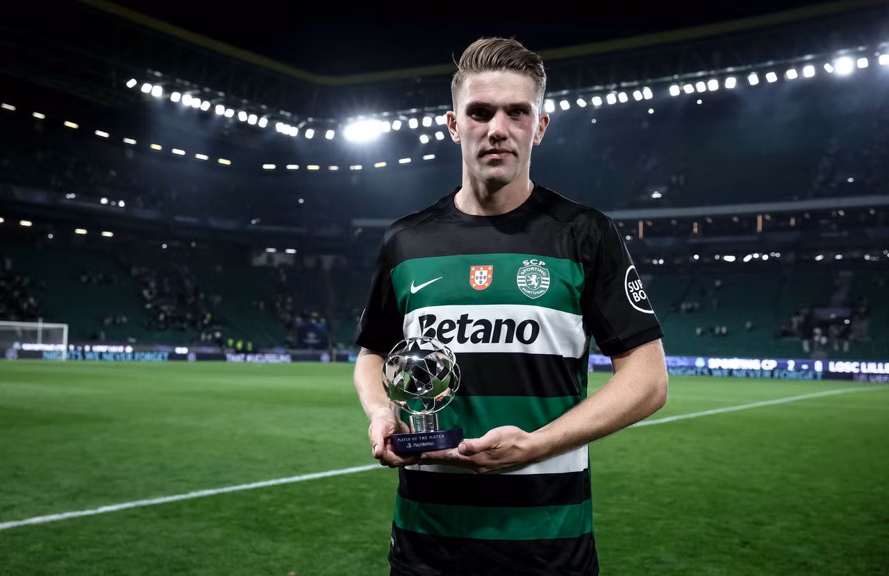 Arsenal đạt được thỏa thuận chiêu mộ Viktor Gyökeres từ Sporting CP với mức giá 74 triệu USD. (Ảnh: Sporting CP)