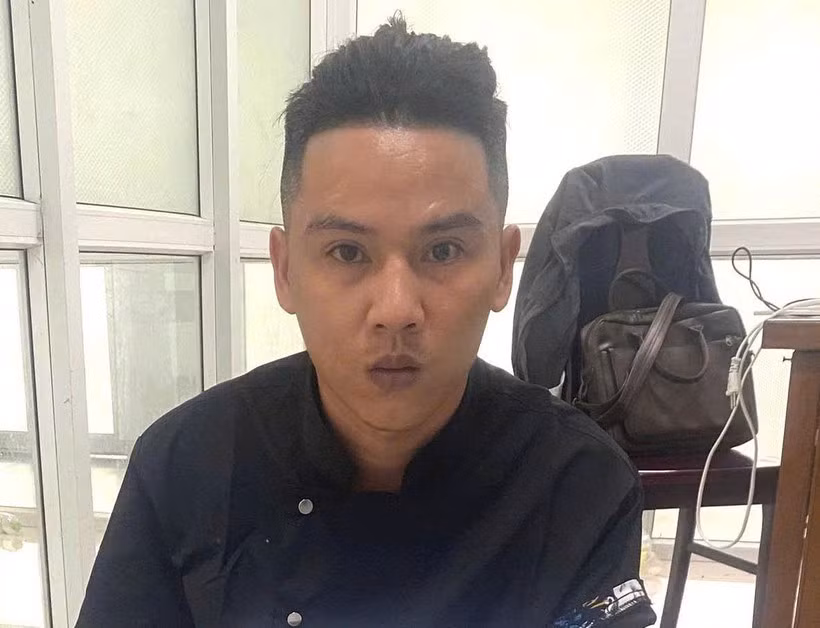 Đối tượng Nguyễn Văn Hoàng. Ảnh: Công an TP Đà Nẵng