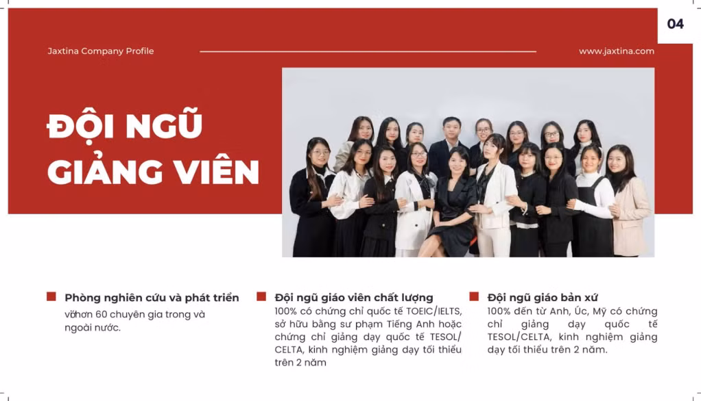 Jaxtina English Center: Bí quyết đằng sau tỷ lệ thành công 85% - Khẳng định chất lượng giảng dạy hàng đầu ảnh 1 Jaxtina English Center: Bí quyết đằng sau tỷ lệ thành công 85% - Khẳng định chất lượng giảng dạy hàng đầu ảnh 1