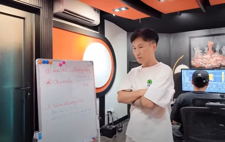 Vlog tiết lộ tiết mục thứ ba mà Phương Mỹ Chi chuẩn bị là Bài ca đất phương Nam - Ảnh chụp màn hình
