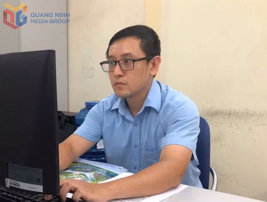 Anh Nguyễn Quang Trung, Phó Phòng Thanh tra bảo vệ quân sự, Công ty CP Than Hà Tu - Vinacomin.