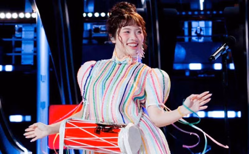 Phương Mỹ Chi từng thua sốc trước đối thủ người Trung Quốc. Ảnh: Nhà sản xuất Sing! Asia