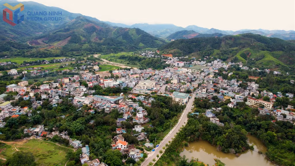 Toàn cảnh xã Bình Liêu hôm nay.
