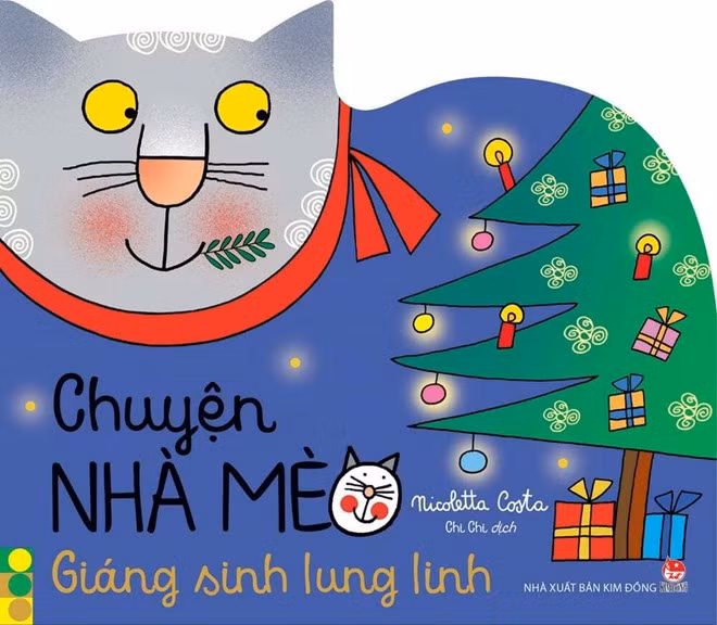 Nhà xuất bản Kim Đồng giới thiệu tuyển tập sách hay chủ đề Giáng sinh. Ảnh: Nhà xuất bản