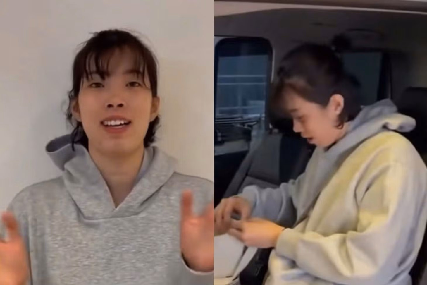 Thanh Thúy đã trở lại Nhật Bản. Ảnh cắt từ video