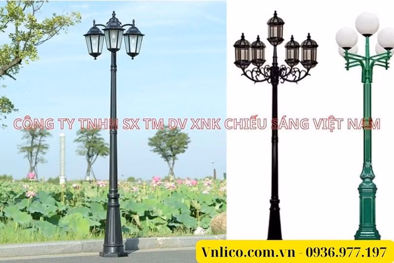Trụ đèn sân vườn trang trí chiếu sáng ngoài trời bền đẹp xu hướng ảnh 4 Trụ đèn sân vườn trang trí chiếu sáng ngoài trời bền đẹp xu hướng ảnh 4
