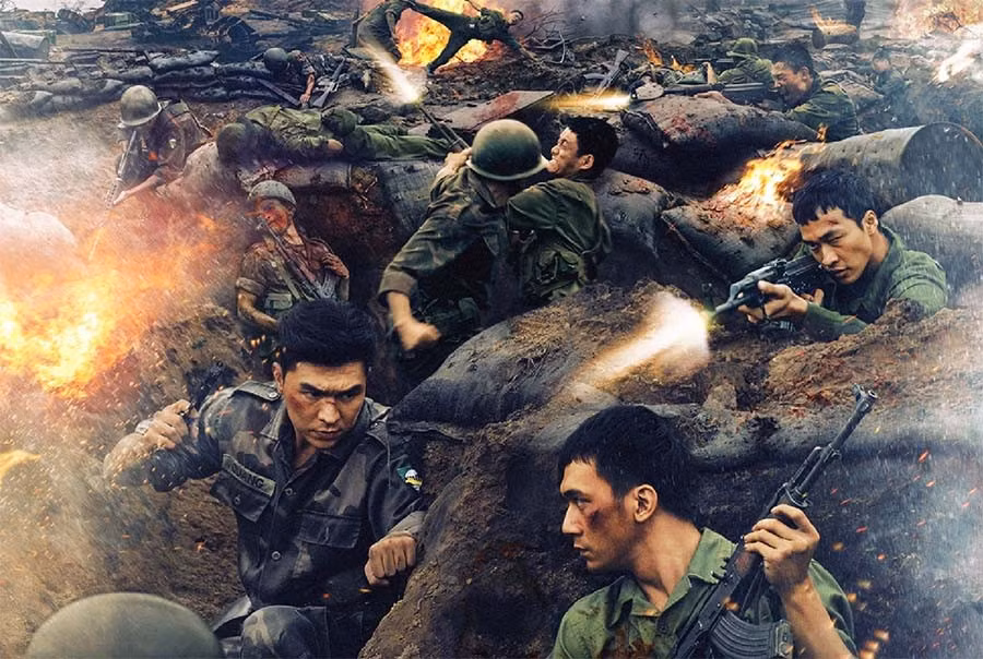 Diễn xuất của dàn diễn viên trẻ cũng là một điểm cộng của “Mưa đỏ“. Ảnh: Nhà sản xuất