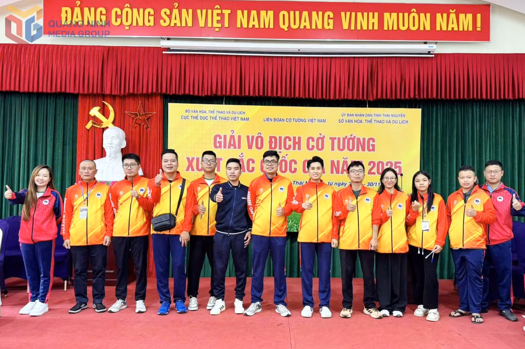 Đoàn Quảng Ninh do HLV trưởng Nguyễn Hải Quân dẫn đoàn, xuất sắc giành 4 HCV tại giải.