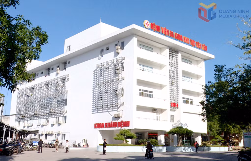 Bệnh viện Đa khoa khu vực Tiên Yên cơ sở 1 tại xã Tiên Yên.