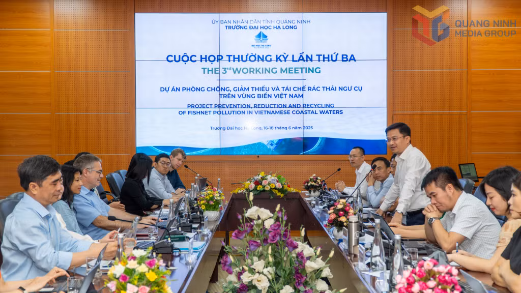 Trường Đại học Hạ Long tổ chức cuộc họp lần thứ 3 của dự án REVFIN hợp tác với CHLB Đức (tháng 6/2025).