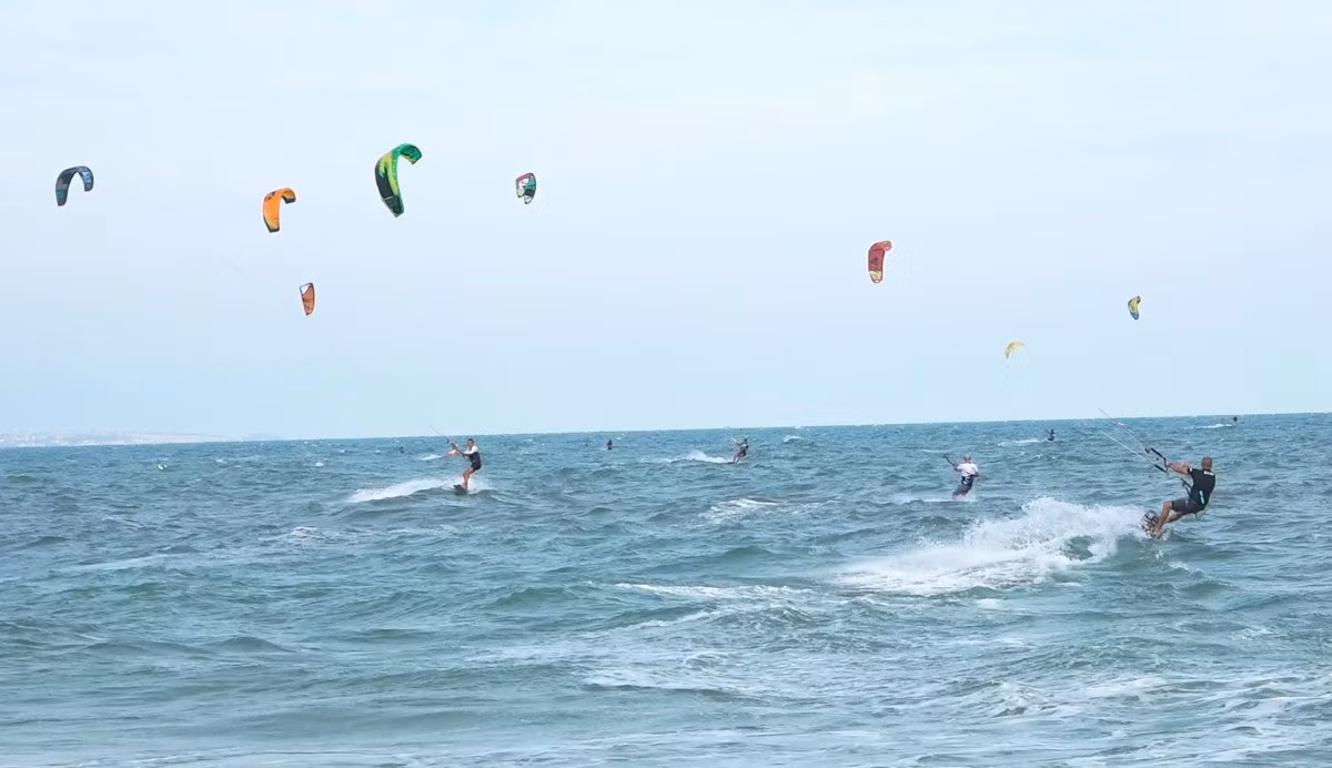 Lướt ván diều là môn thể thao mới tại SEA Games 33. Ảnh: Duy Tuấn