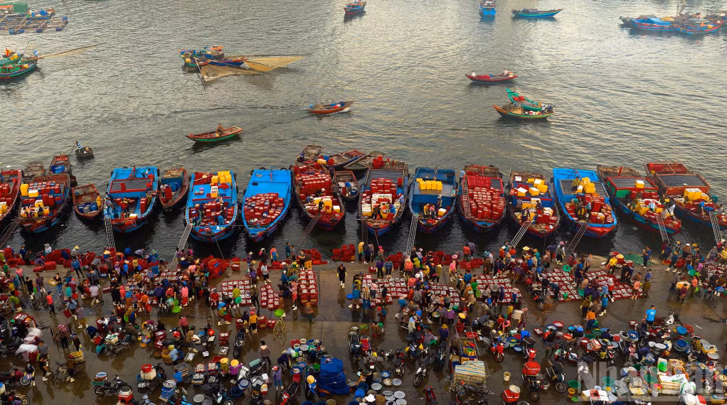 Sau chuyến ra khơi.