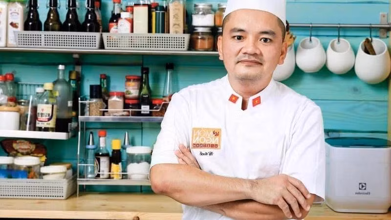 Ông Võ Đình Quốc (đầu bếp Võ Quốc, chủ tài khoản Facebook Vo Quoc)
