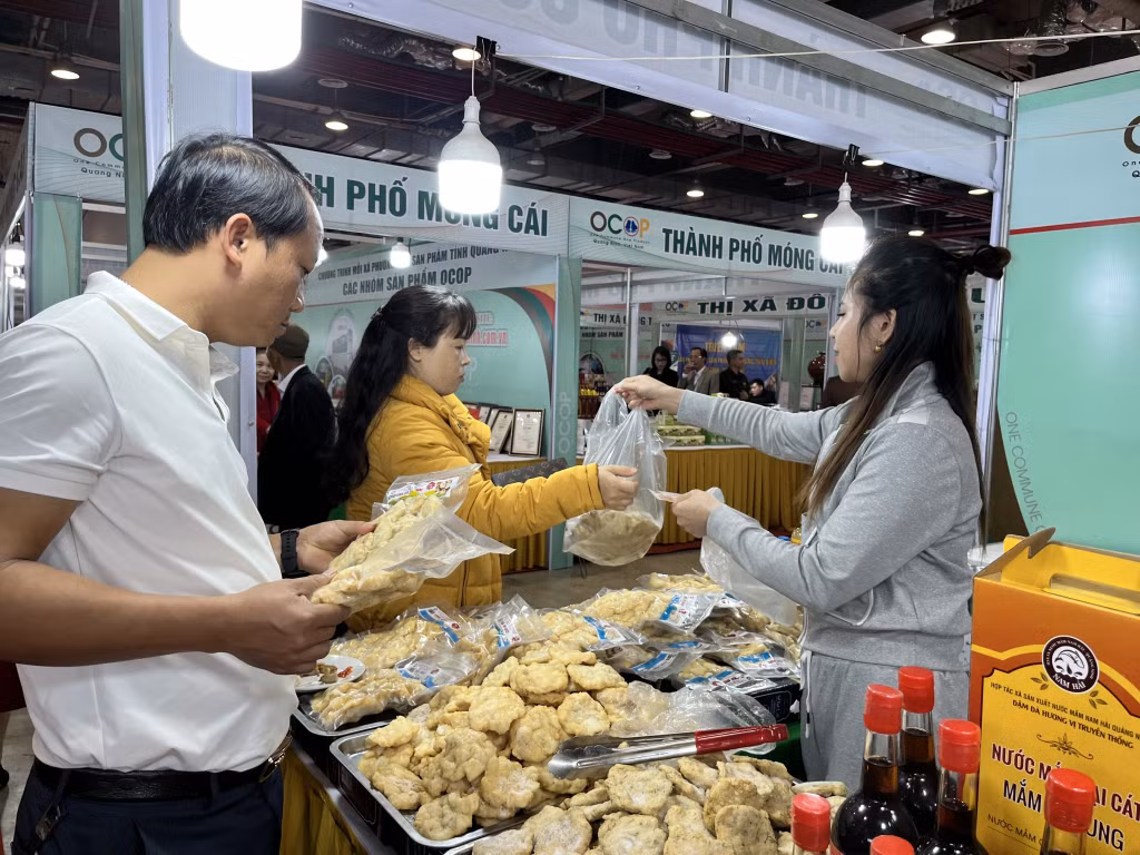 Hội chợ OCOP vùng Đông Bắc - Quảng Ninh 2023 sẽ có khoảng 100 gian hàng giới thiệu, bán các sản phẩm OCOP Quảng Ninh.