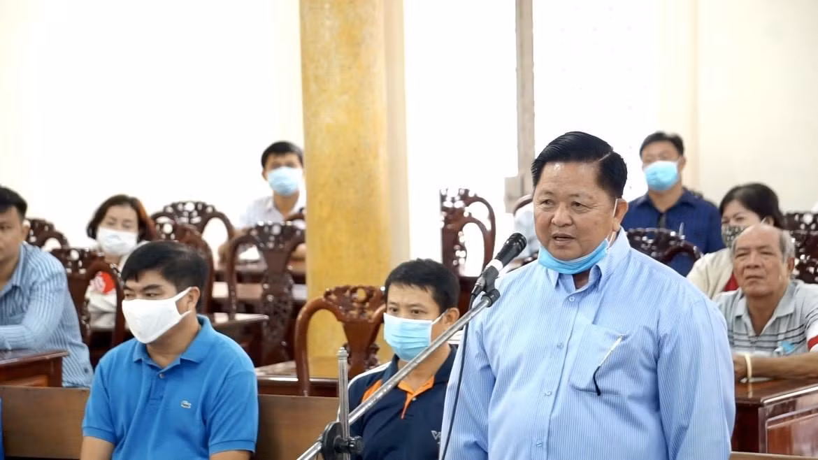 Bị cáo Nguyễn Bá Quận. Ảnh: HD