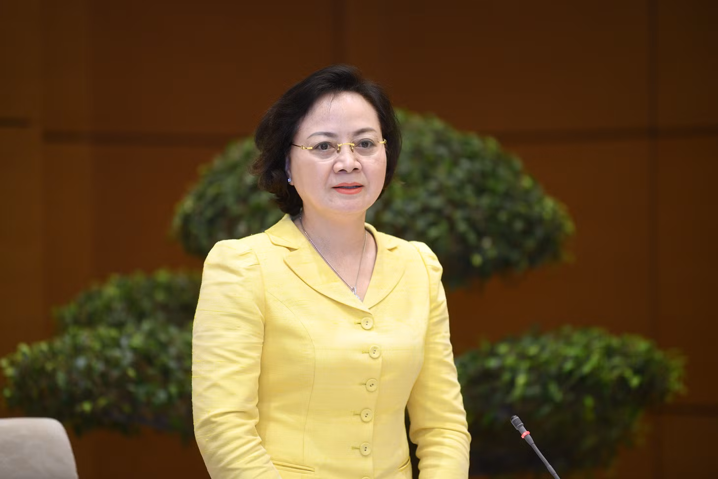 Bộ trưởng Nội vụ Phạm Thị Thanh Trà. Ảnh: Phạm Thắng