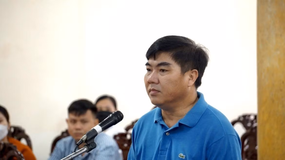 Bị cáo Nguyễn Hữu Ân. Ảnh: HD