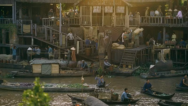 Cảnh trong phim “Đất rừng phương nam”.
