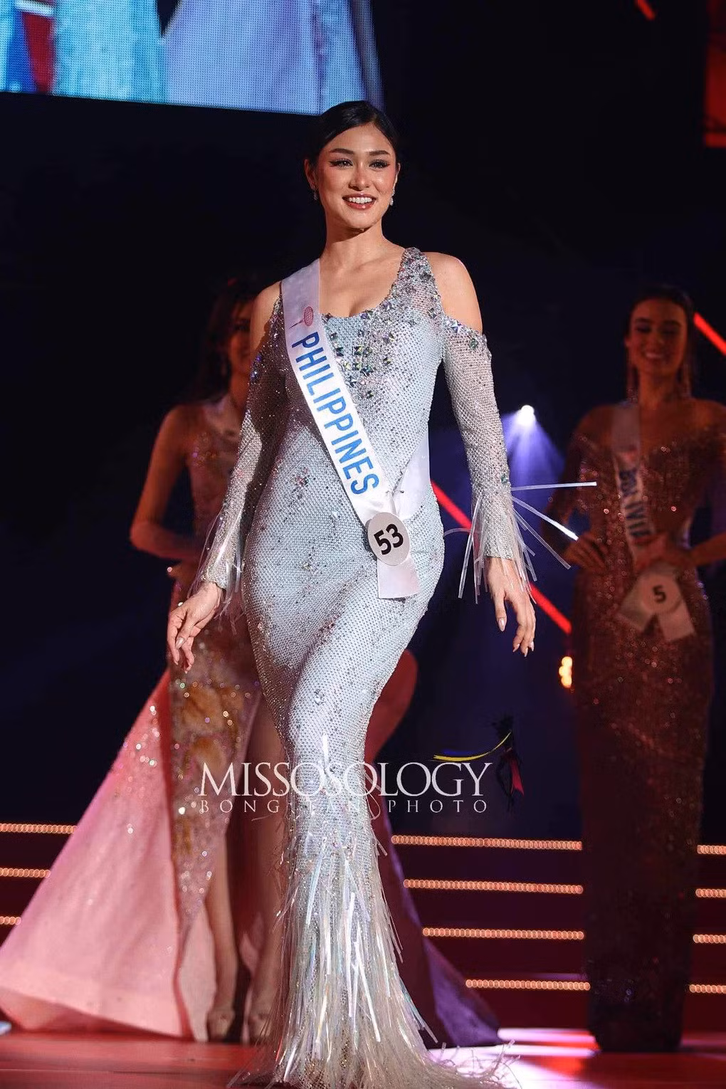 Hoa hậu Quốc tế Philippines trong đêm chung kết Hoa hậu Quốc tế 2023 (Ảnh: Missosology).