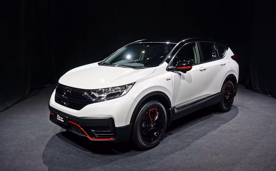Honda CR-V phiên bản chạy điện có ngoại hình thể thao hơn với phần mâm sơn màu đen
