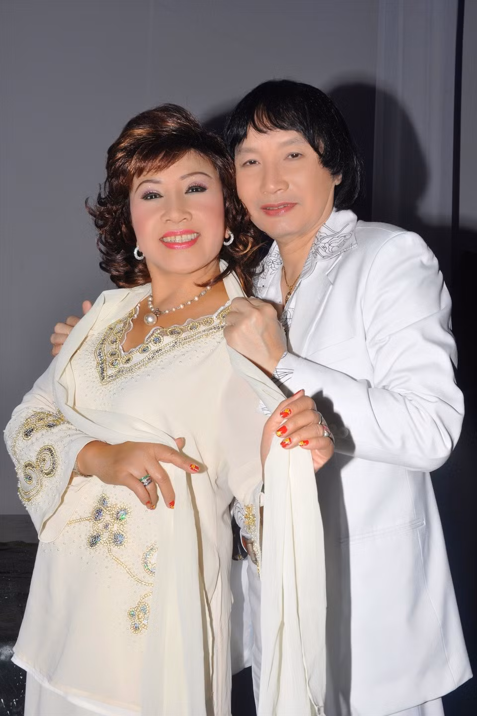 NSND Minh Vương - NSND Lệ Thủy. Ảnh: NSCC