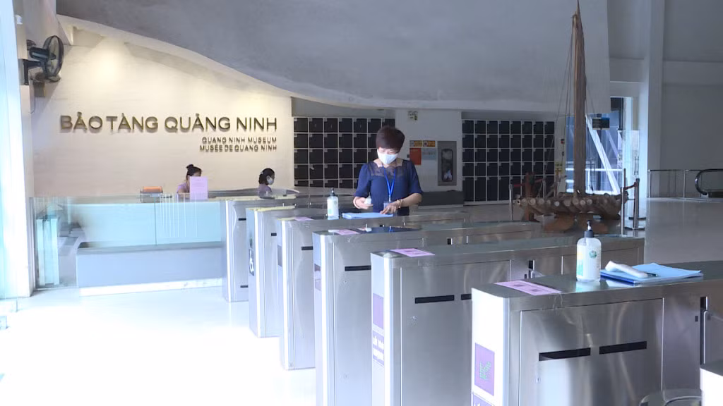 Bảo tàng Quảng Ninh đã mở cửa đón khách trở lại từ ngày 9/6 trong điều kiện đảm bảo nghiêm các biện pháp phòng dịch