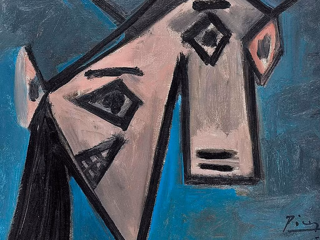 ‘Woman’s Head’ của danh họa Picasso là một trong 3 bức bị đánh cắp khỏi Phòng trưng bày quốc gia ở thủ đô Athens vào năm 2012. ẢNH: REUTERS