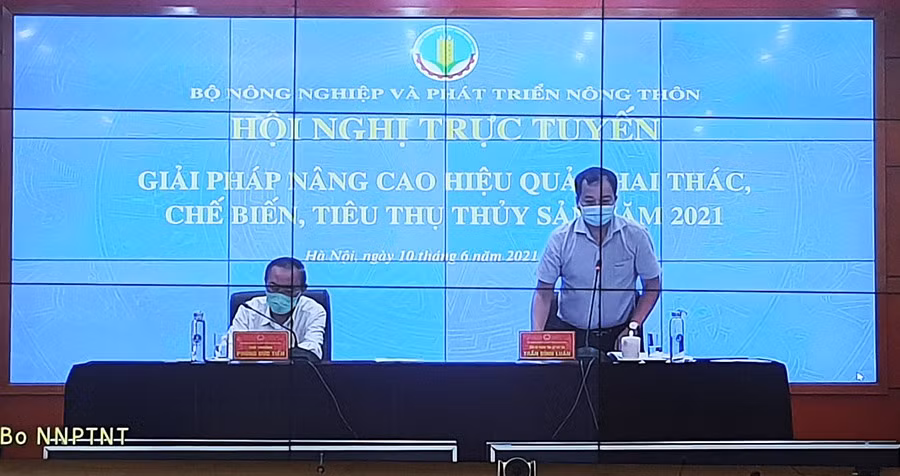 Hội nghị bàn giải pháp nâng cao hiệu quả khai thác, chế biến, tiêu thụ thủy sản năm 2021
