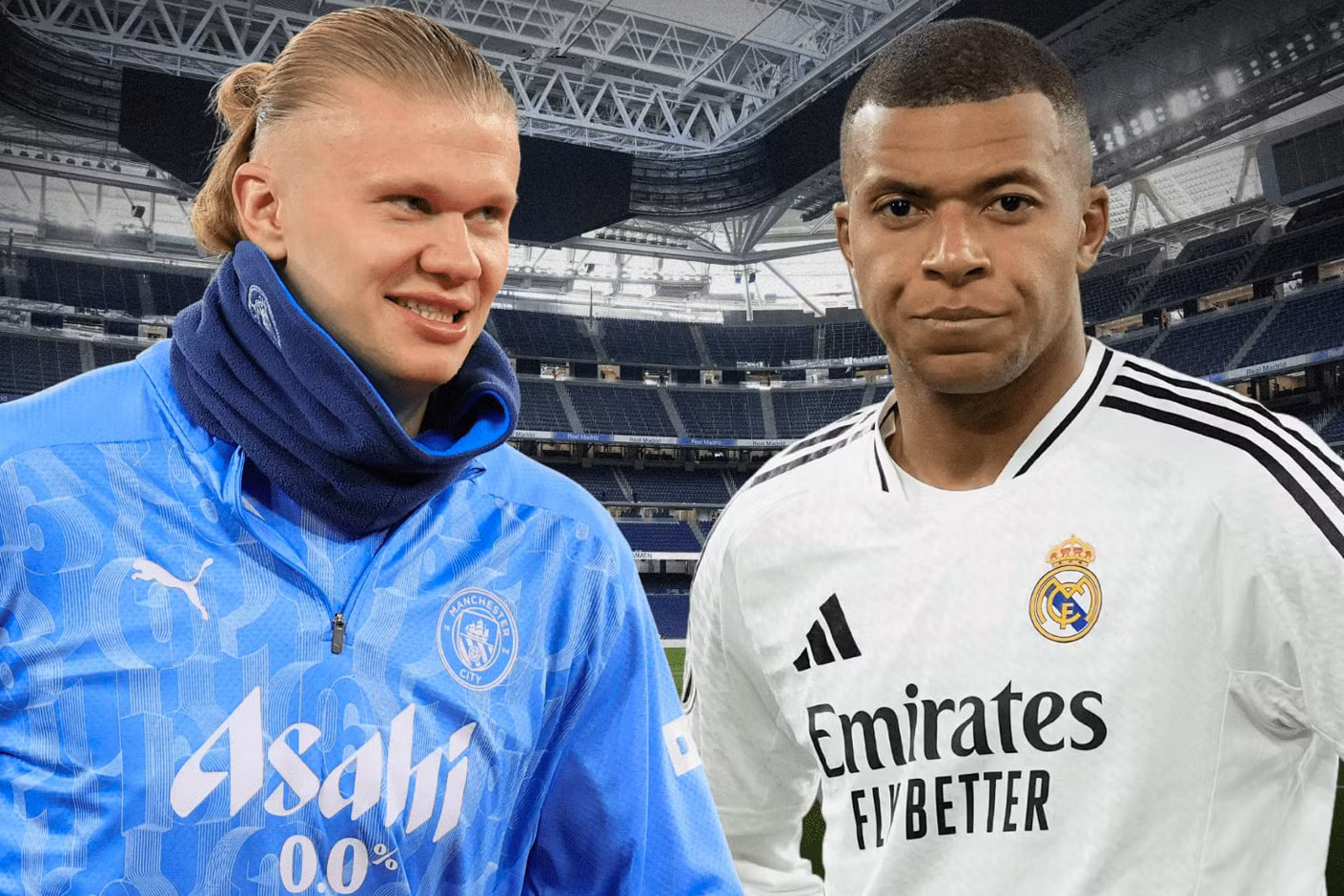 Haaland và Mbappe liệu có vượt qua Messi, phá vỡ kỷ lục của Ronaldo? Ảnh: Imago
