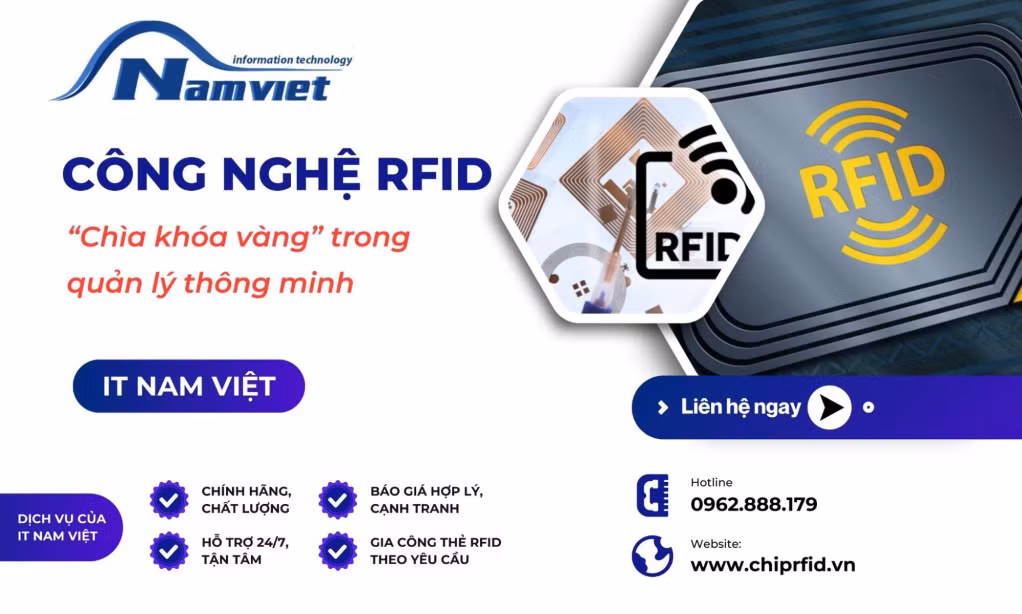 Giải pháp công nghệ RFID IT Nam Việt