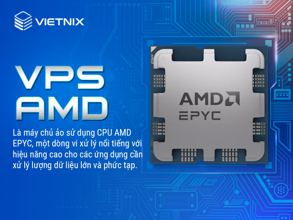 Bứt phá tốc độ website: Trải nghiệm VPS AMD hiệu năng vượt trội từ Vietnix ảnh 1