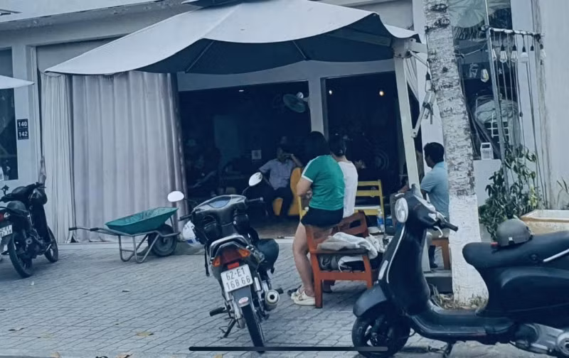 Quán ăn nơi xảy ra vụ nổ bình gas mini.